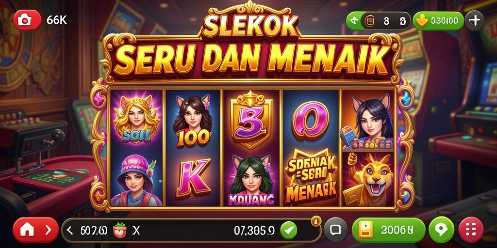 Screenshot utama 66K menunjukkan gameplay Slot yang menarik dan mendebarkan.