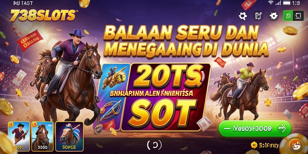 Tampilan menegangkan balapan di 738SLOTS dengan efek visual yang mengesankan.