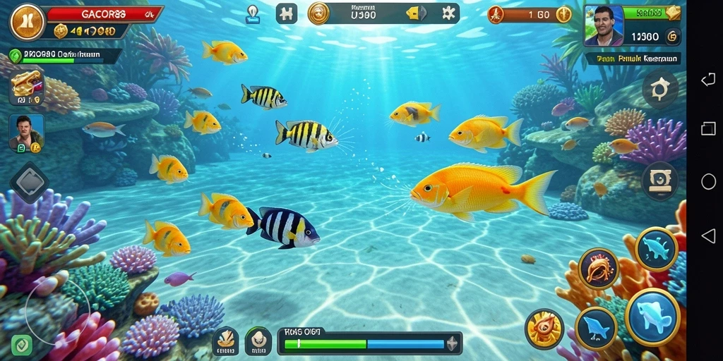Screenshot gameplay Tembak Ikan GACOR88 yang menarik.