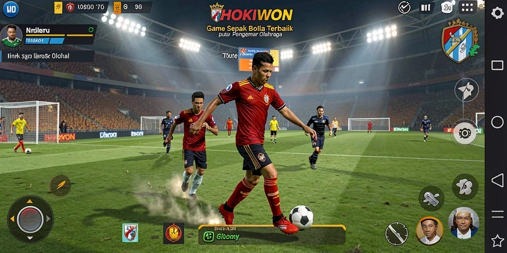 Tampilan gameplay HOKIWON yang seru dan menegangkan.