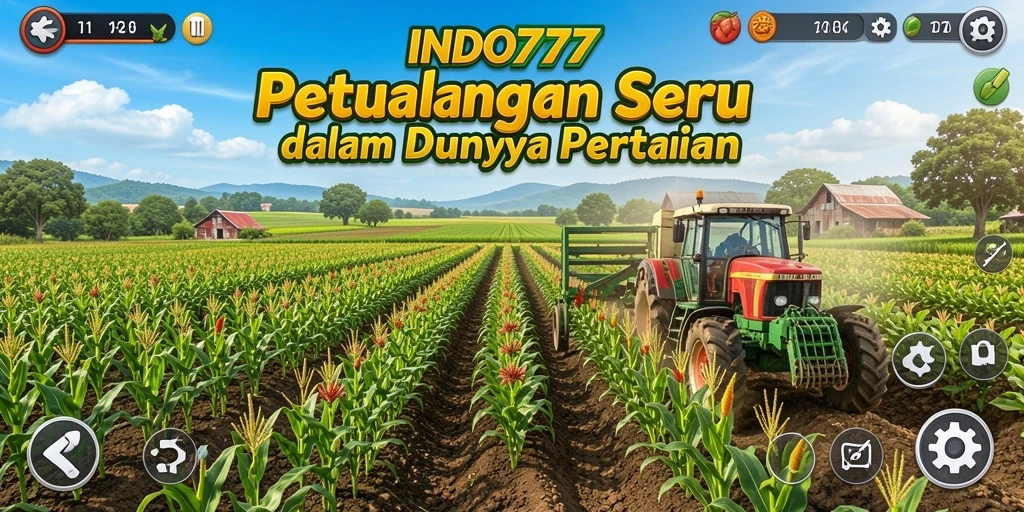 Tampilan gameplay INDO777 yang mengasyikkan saat merawat tanaman.