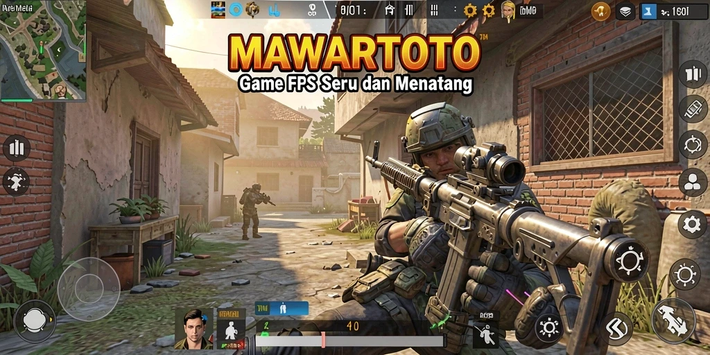 Tampilan gameplay intens MAWARTOTO dengan aksi seru dan mendebarkan.