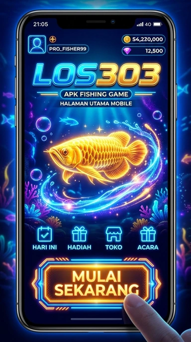 Tampilan aplikasi los303 di layar utama.